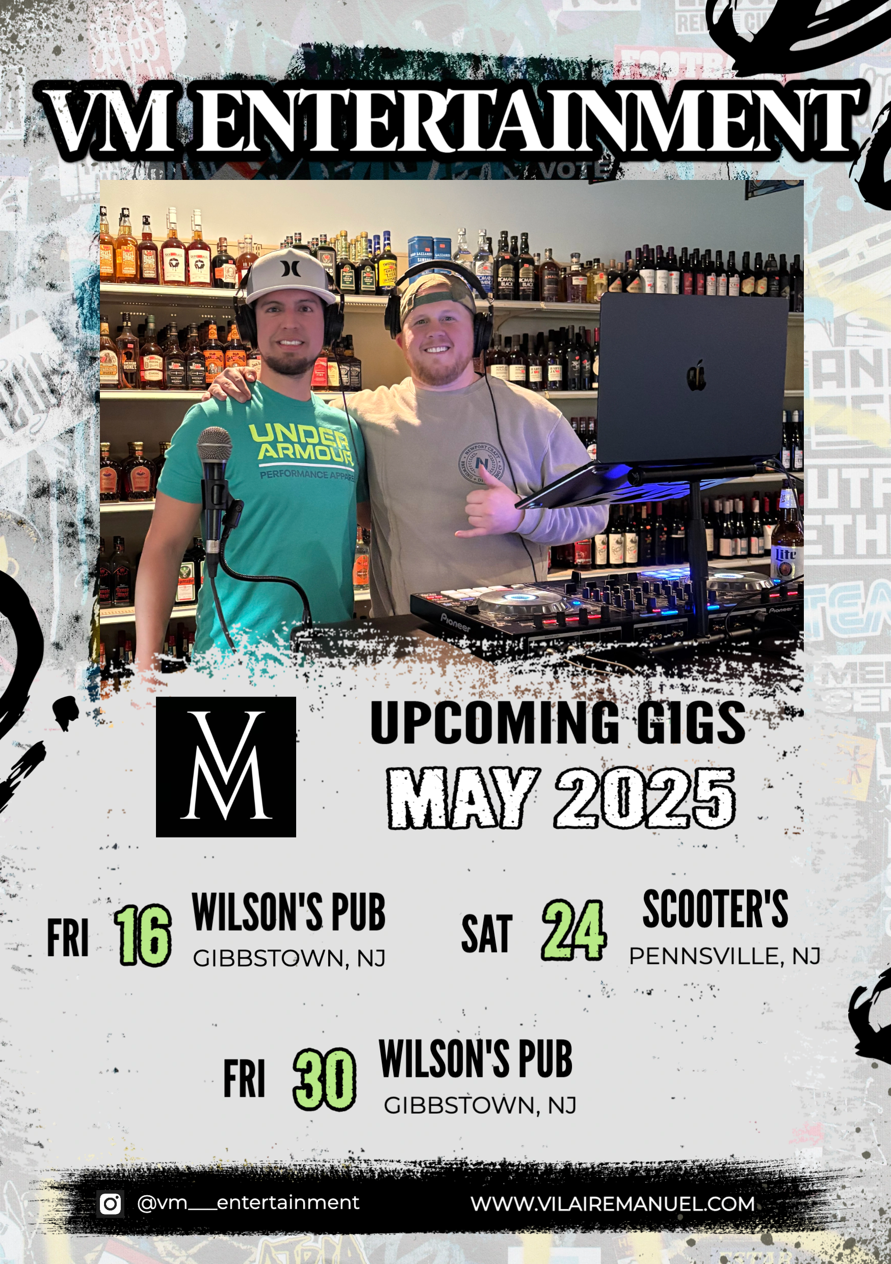 UPCOMING GIGS - MAY 2025